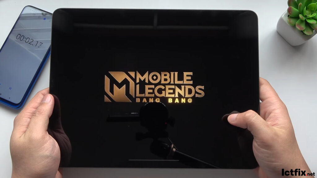 iPad Pro 12.9 2021 Mobile Legends Gaming test | Apple M1 - ICTfix