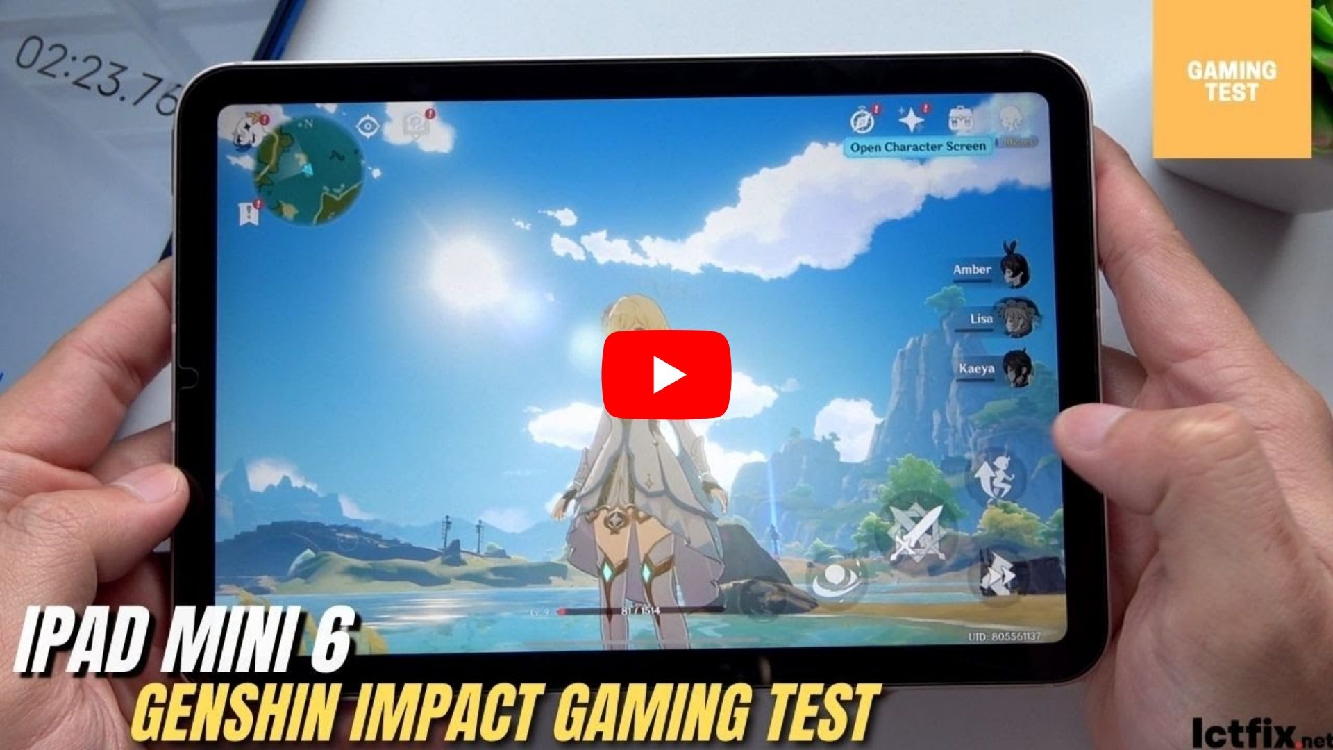 IPAD MINI 6 Genshin Impact Gaming test Max Setting | Highest Settings, 60  FPS - ICTfix