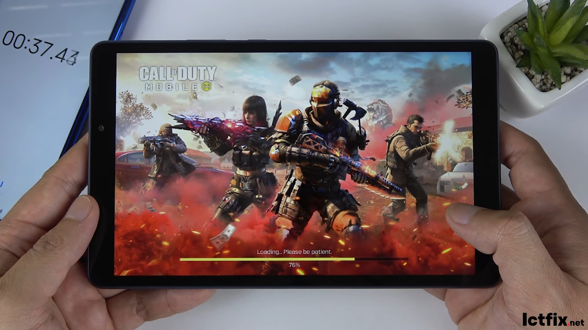 Huawei Matepad T8 Call of Duty Mobile Gaming test