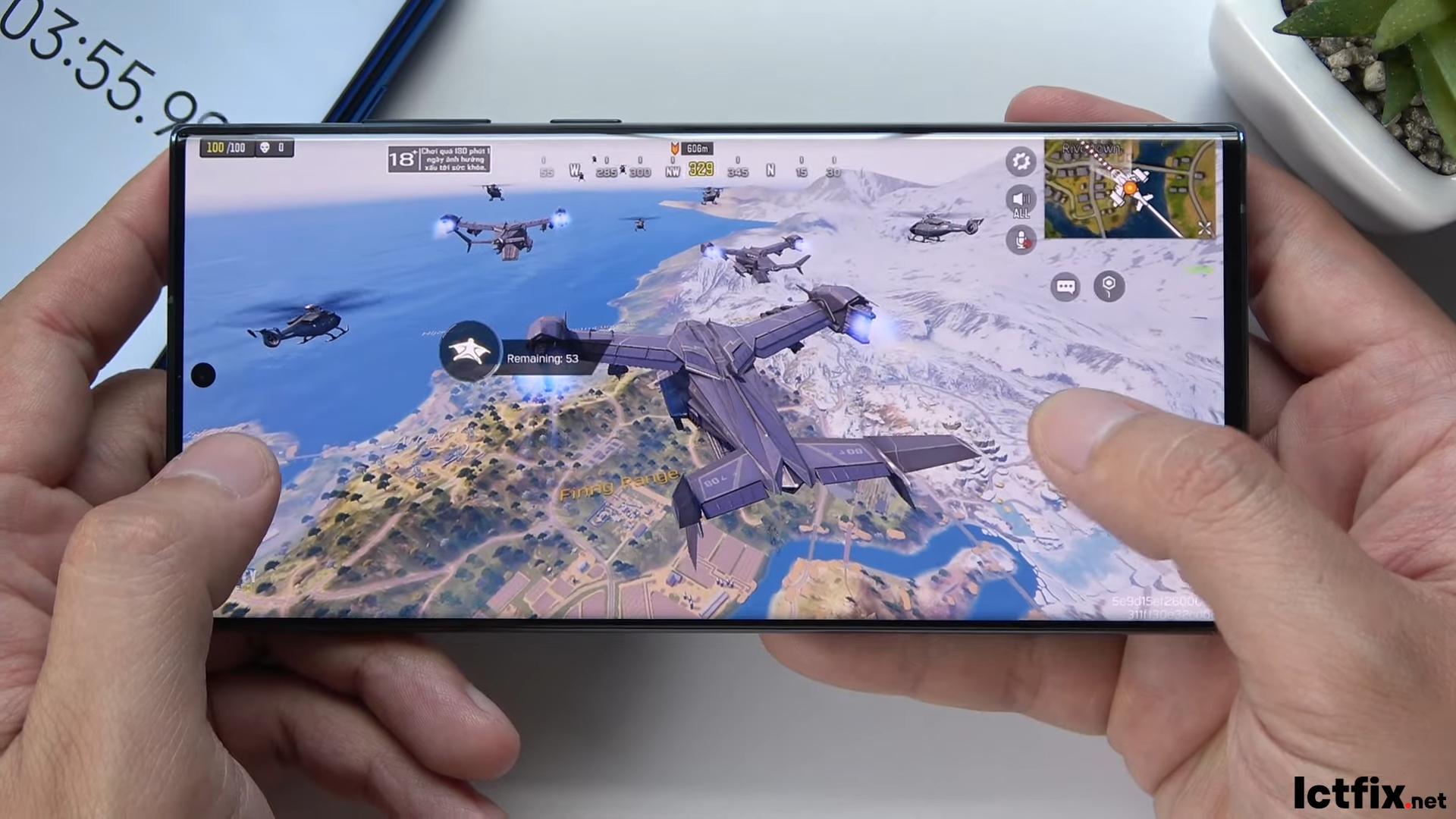 Samsung Galaxy S22 Ultra Call of Duty Gaming test 
