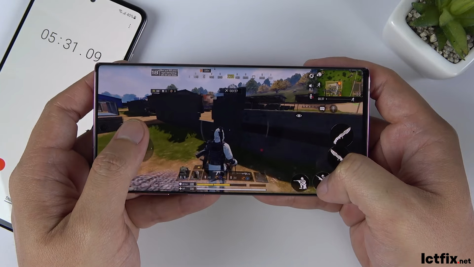 Samsung Note 10 Call of Duty Mobile Gaming test