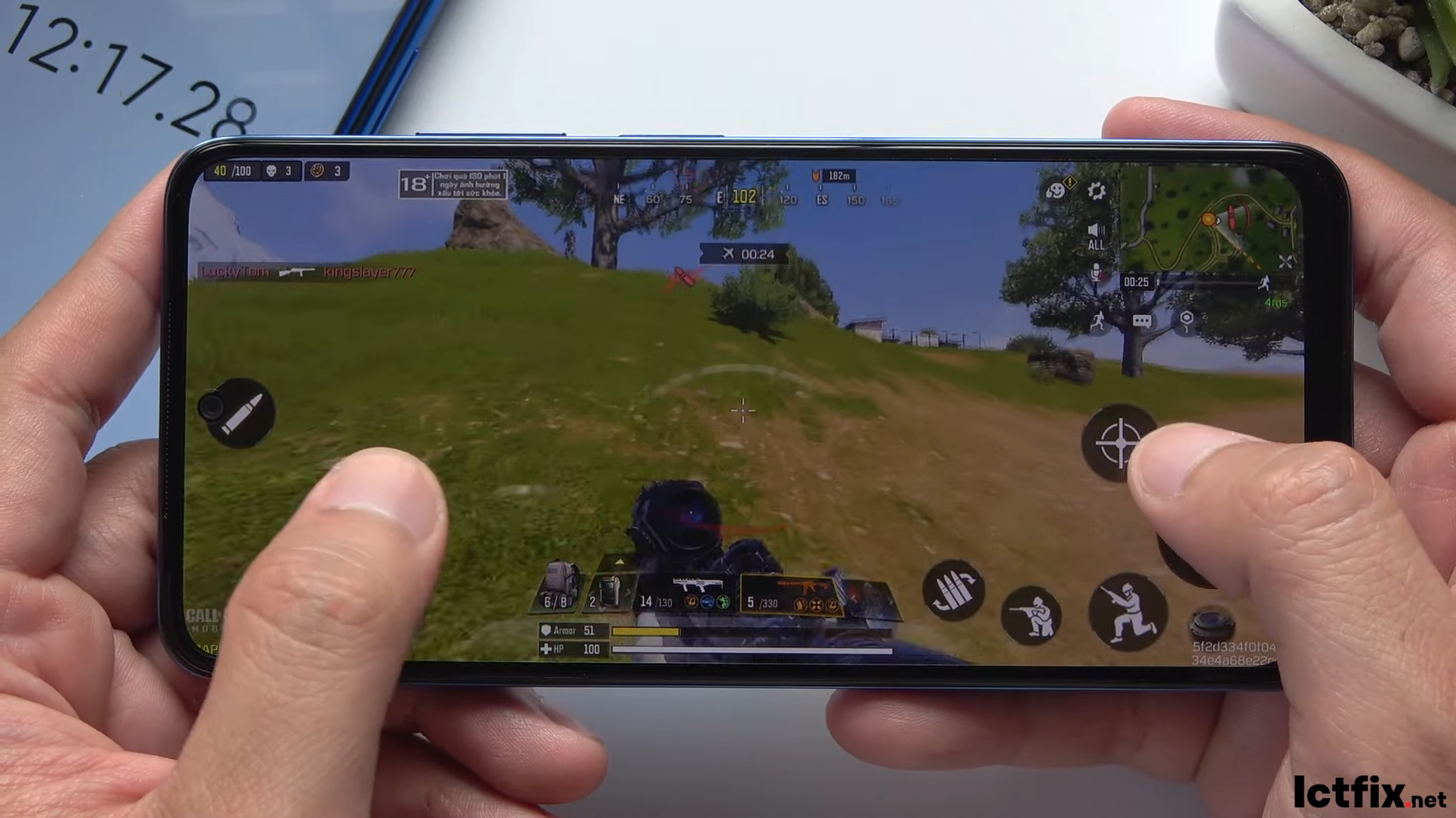 Xiaomi Redmi Note 11s Call of Duty Gaming test 