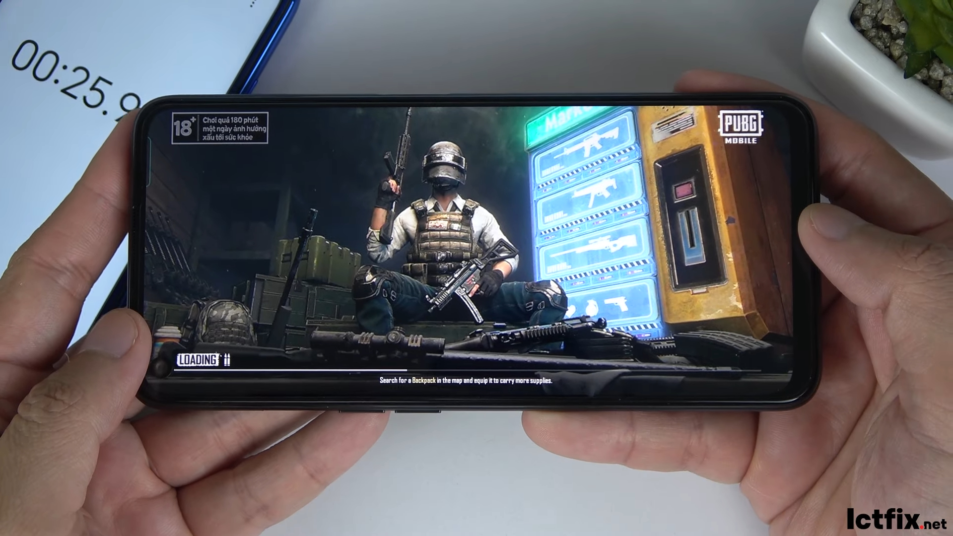 Oppo A76 PUBG Mobile Gaming test