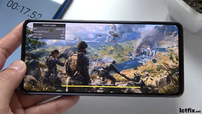 Samsung Galaxy A53 Call of Duty Mobile Gaming test