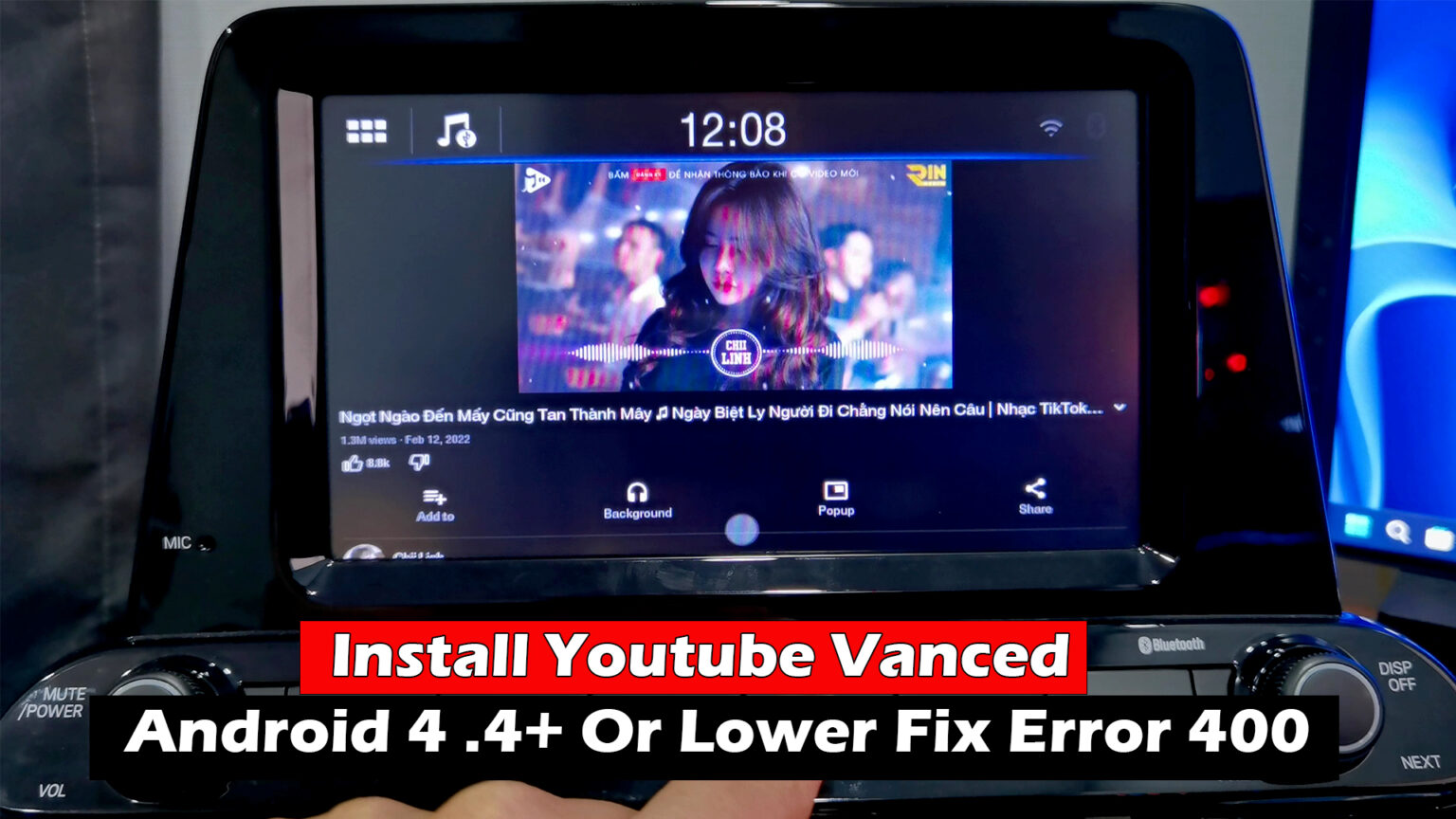 Install Youtube Vanced For Android 4 .4+ Or Lower Fix Error 400 - ICTfix