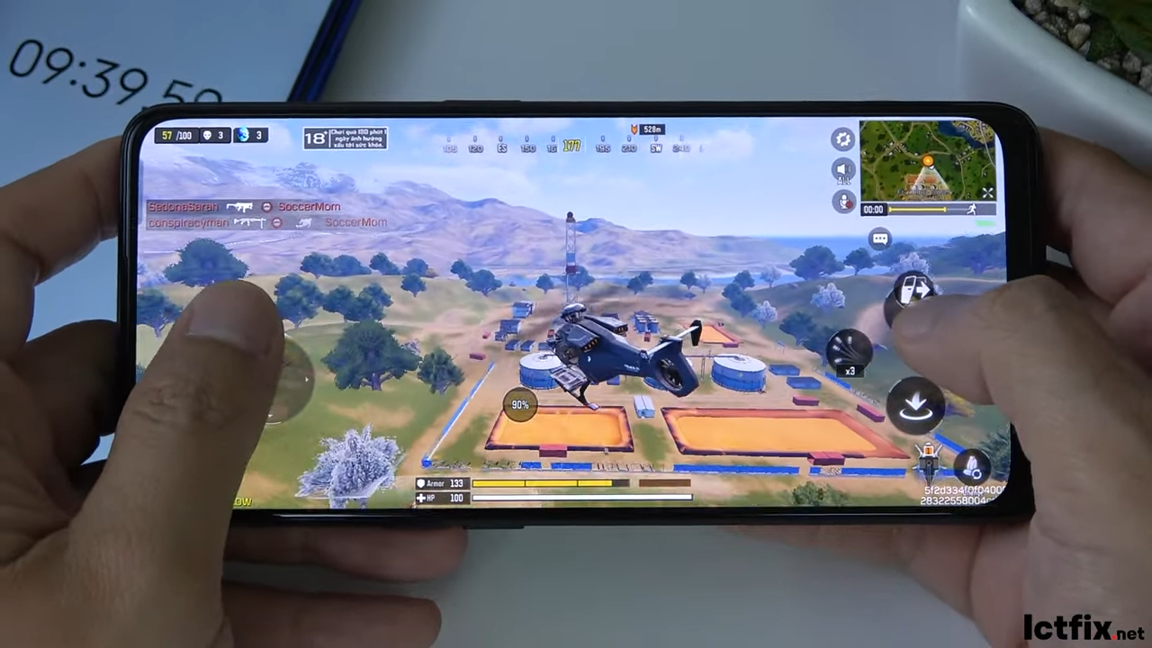 Oppo Reno7 4G Call of Duty Gaming test
