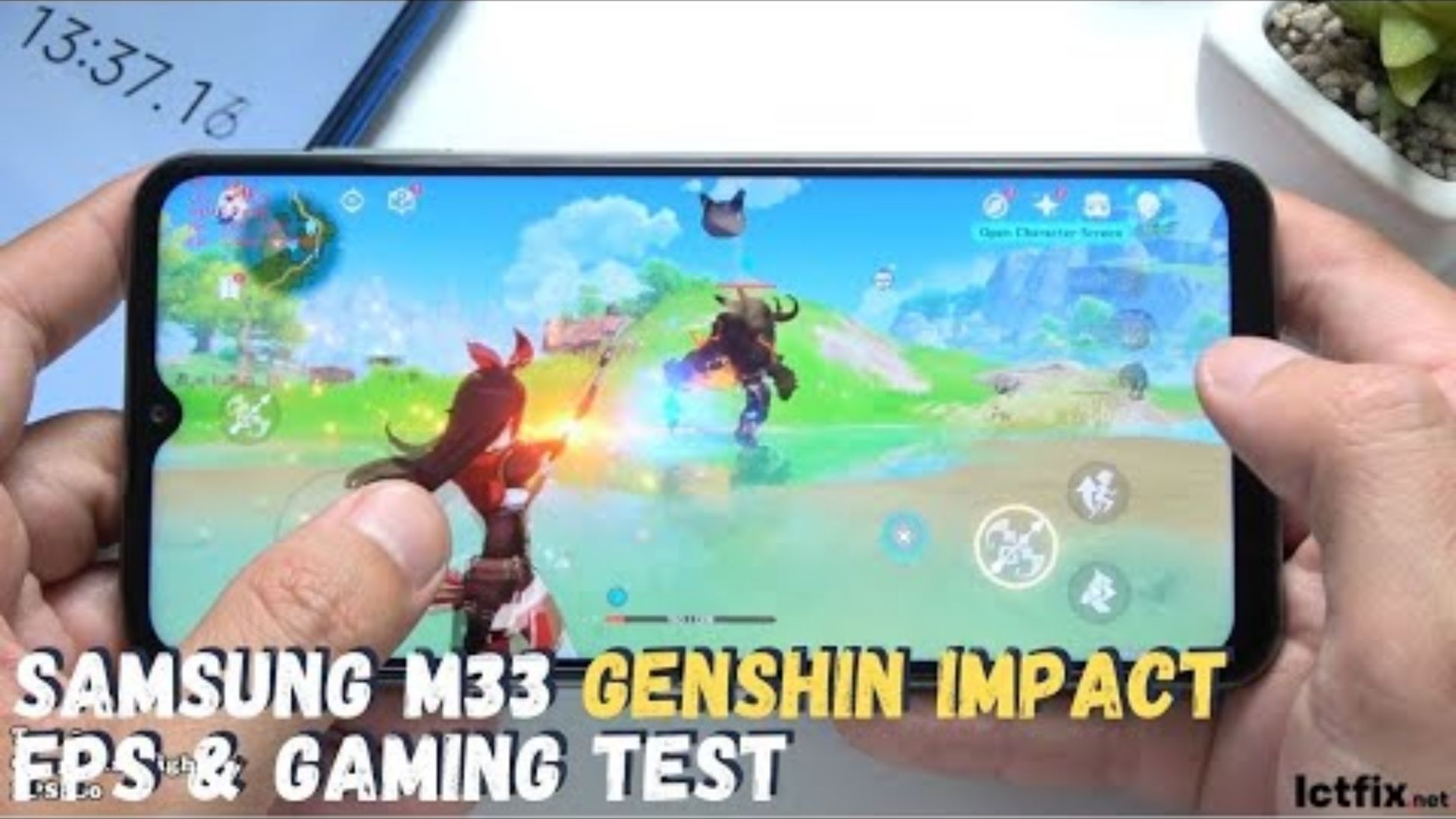 Samsung Galaxy M33 5G Genshin Impact Gaming test Max Setting | Exynos ...