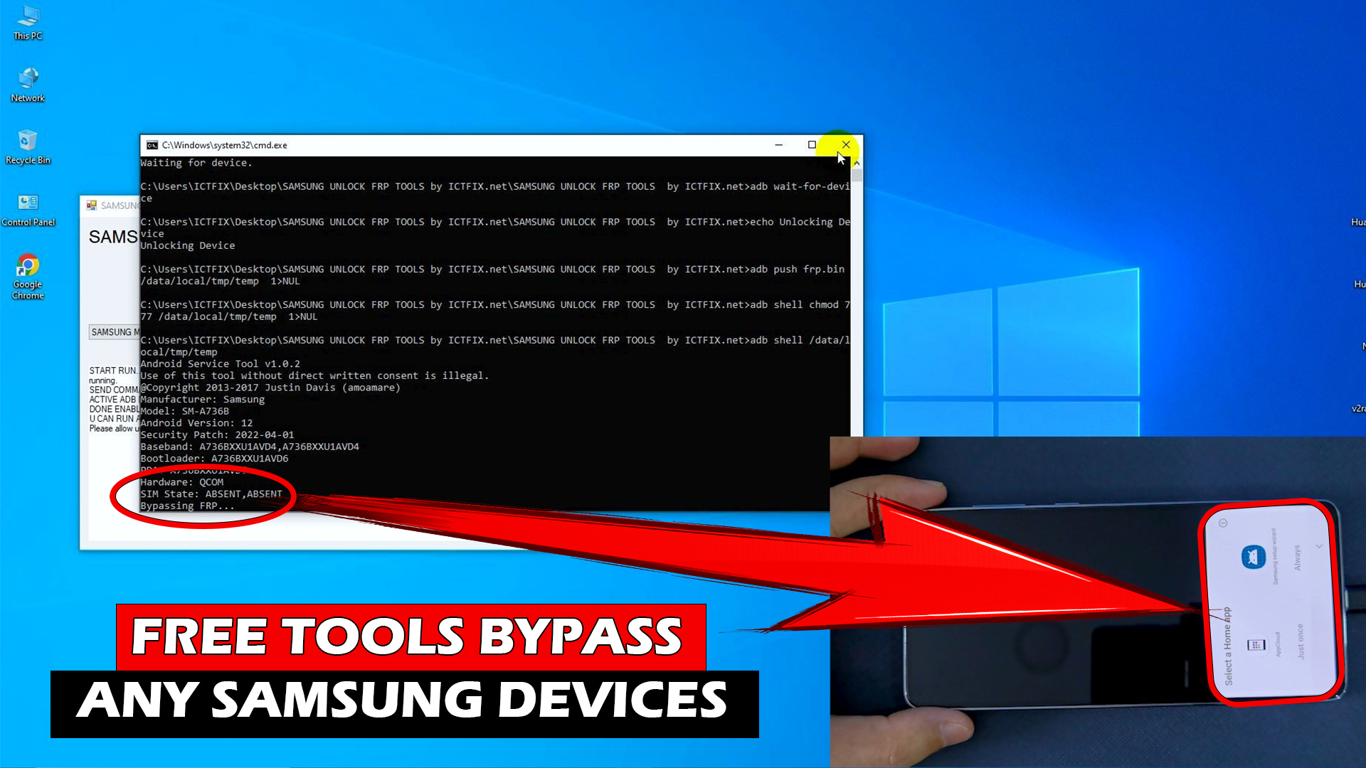 Top 10 Samsung FRP Bypass Tools for PC [Free Download]