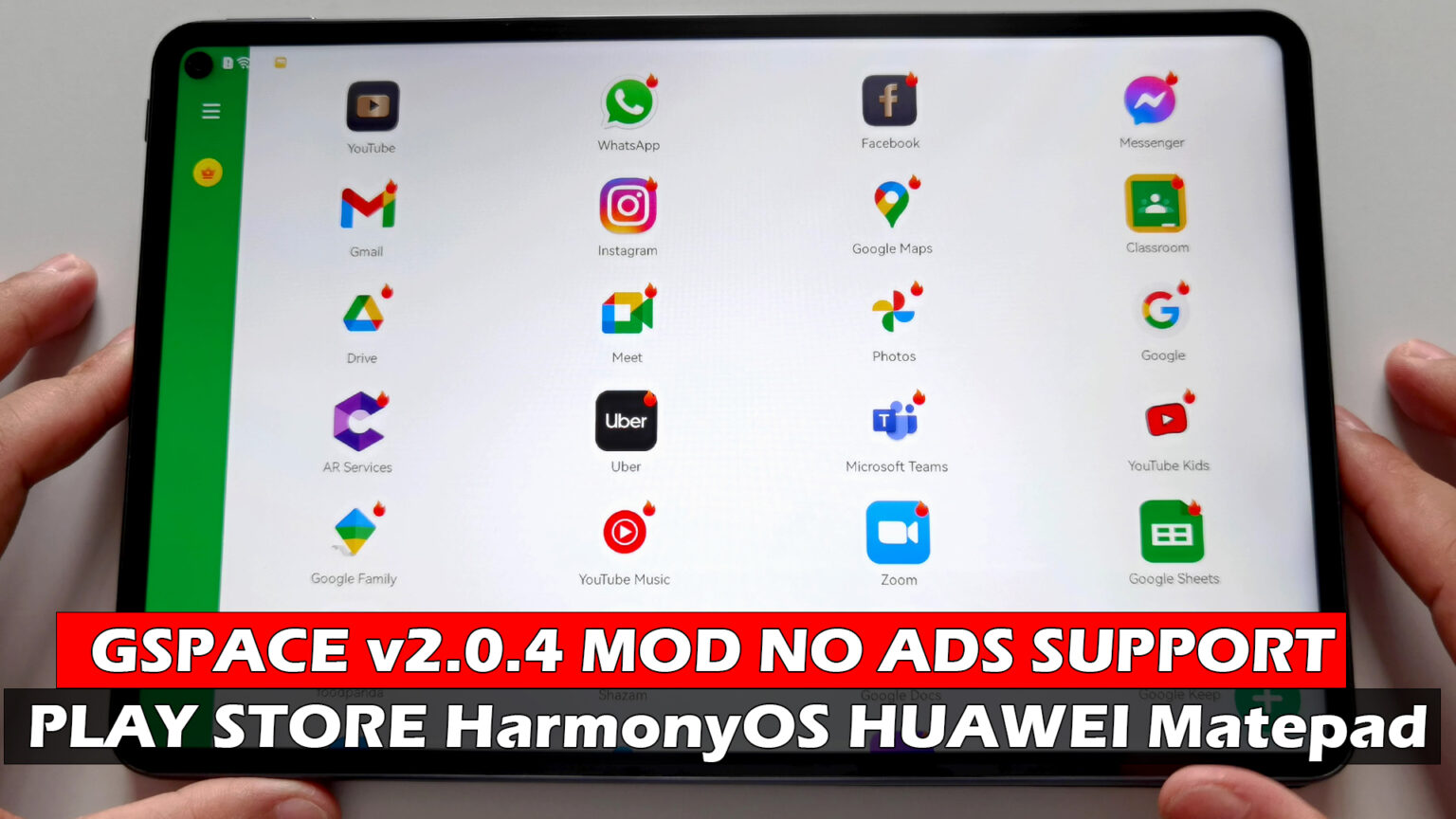 GSPACE v2.0.4 | MOD NO ADS SUPPORT PLAY STORE HarmonyOS HUAWEI Matepad ...