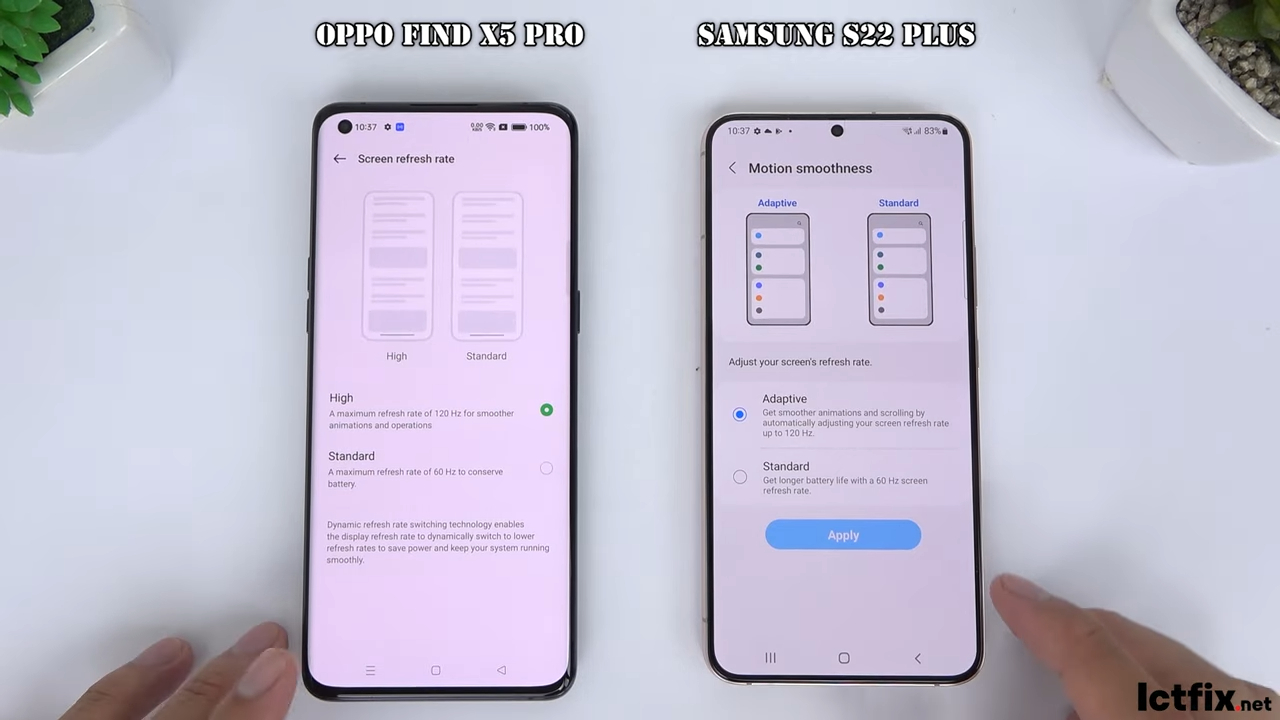 Oppo Find X5 Pro vs Samsung Galaxy S22 Plus