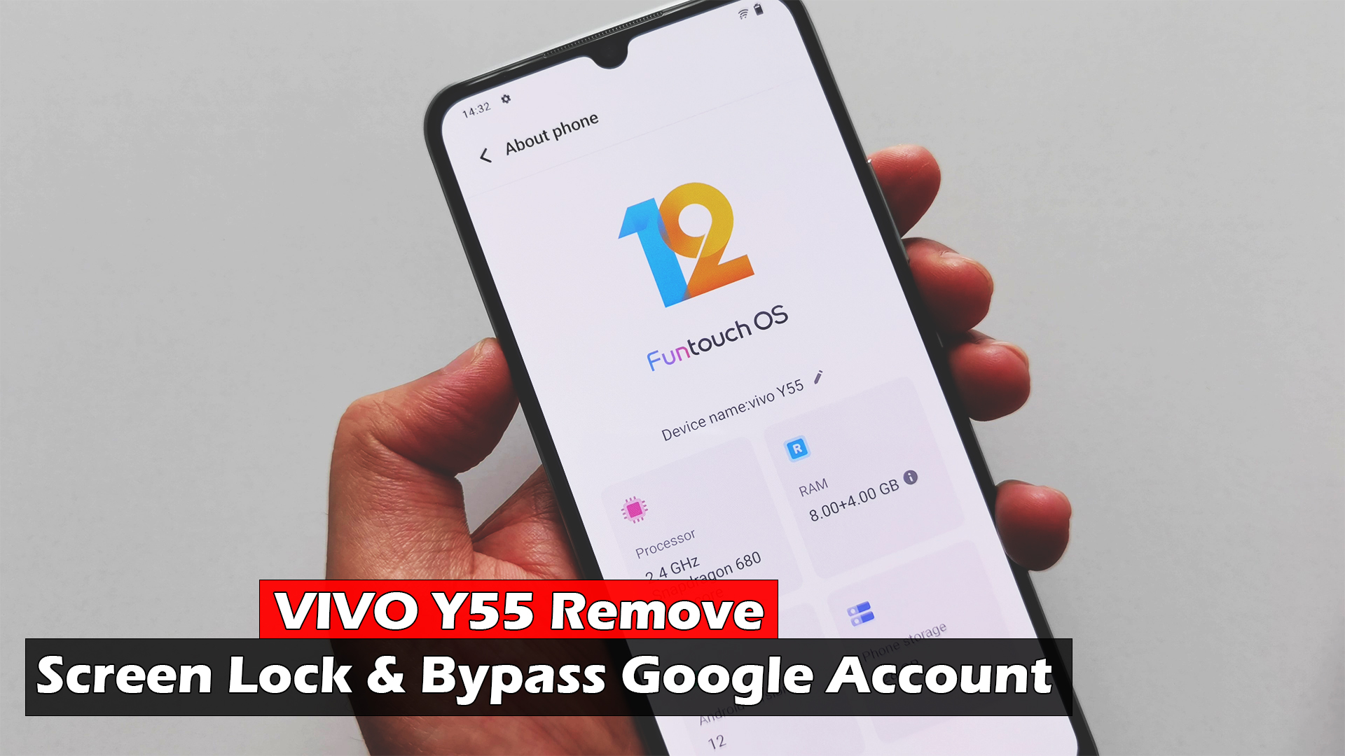 vivo y55 user lock remove