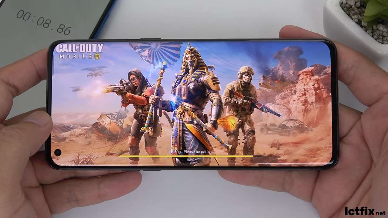 Oppo Find X5 Pro Call of Duty Gaming test 