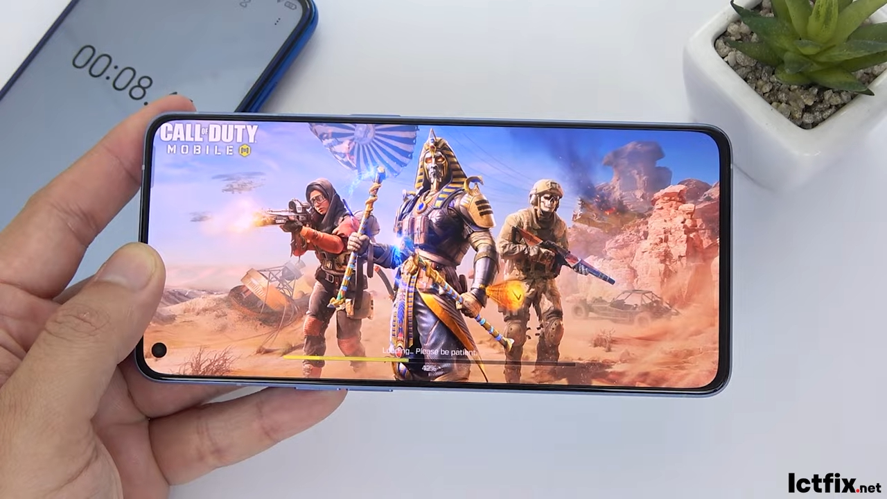 Oppo Reno 7 Pro Call of Duty Gaming test 