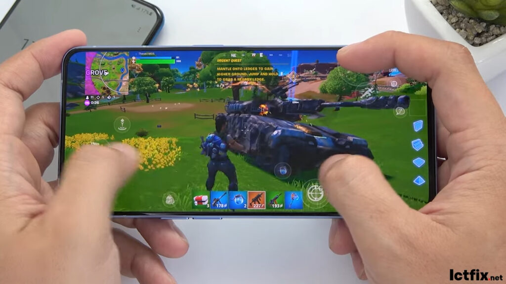 Oppo Reno 7 Pro Test Game Fortnite Mobile 