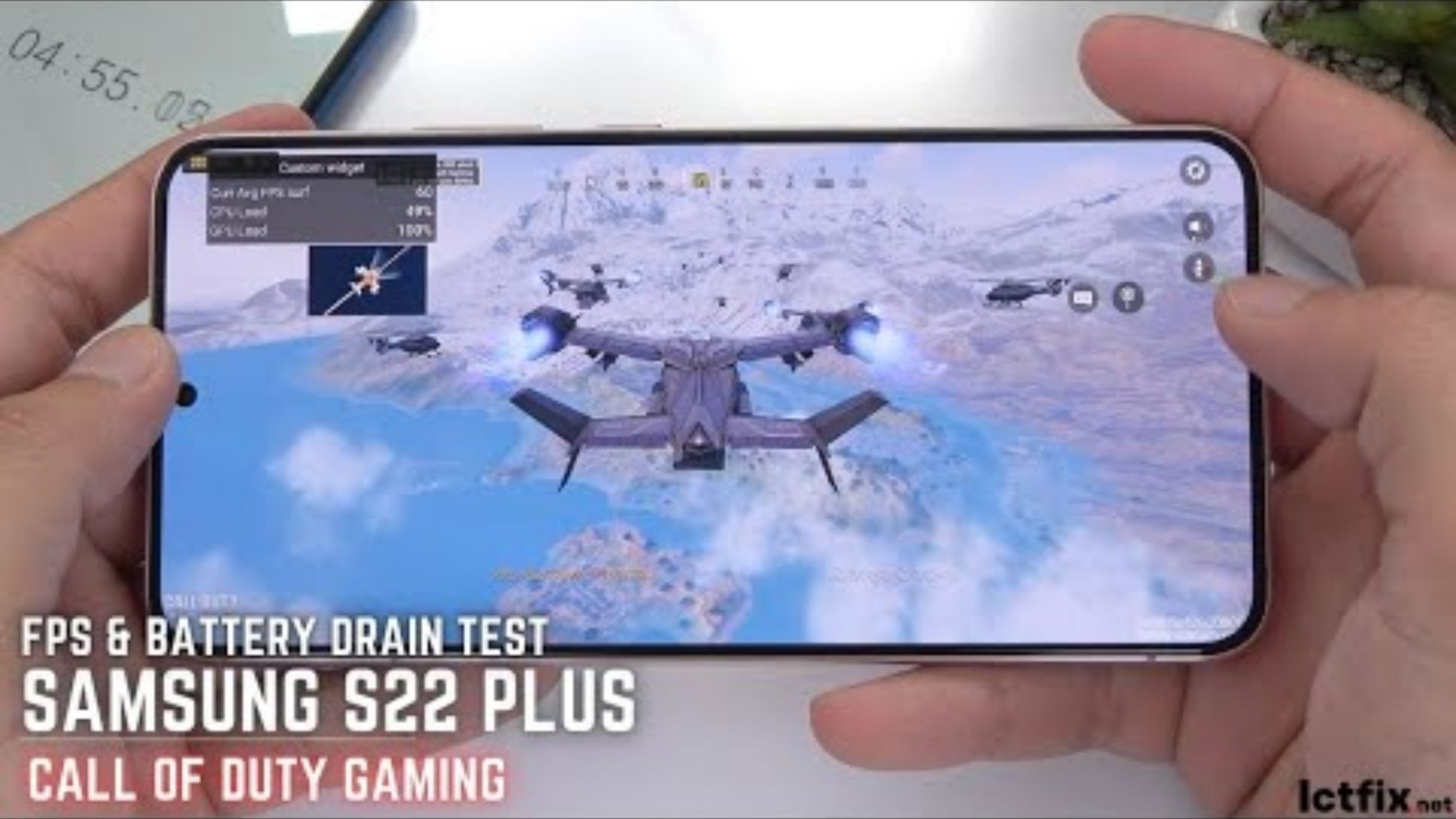 Samsung Galaxy S22 Plus Call of Duty Mobile Gaming test | Snapdragon 8 Gen  1, 120Hz Display - ICTfix