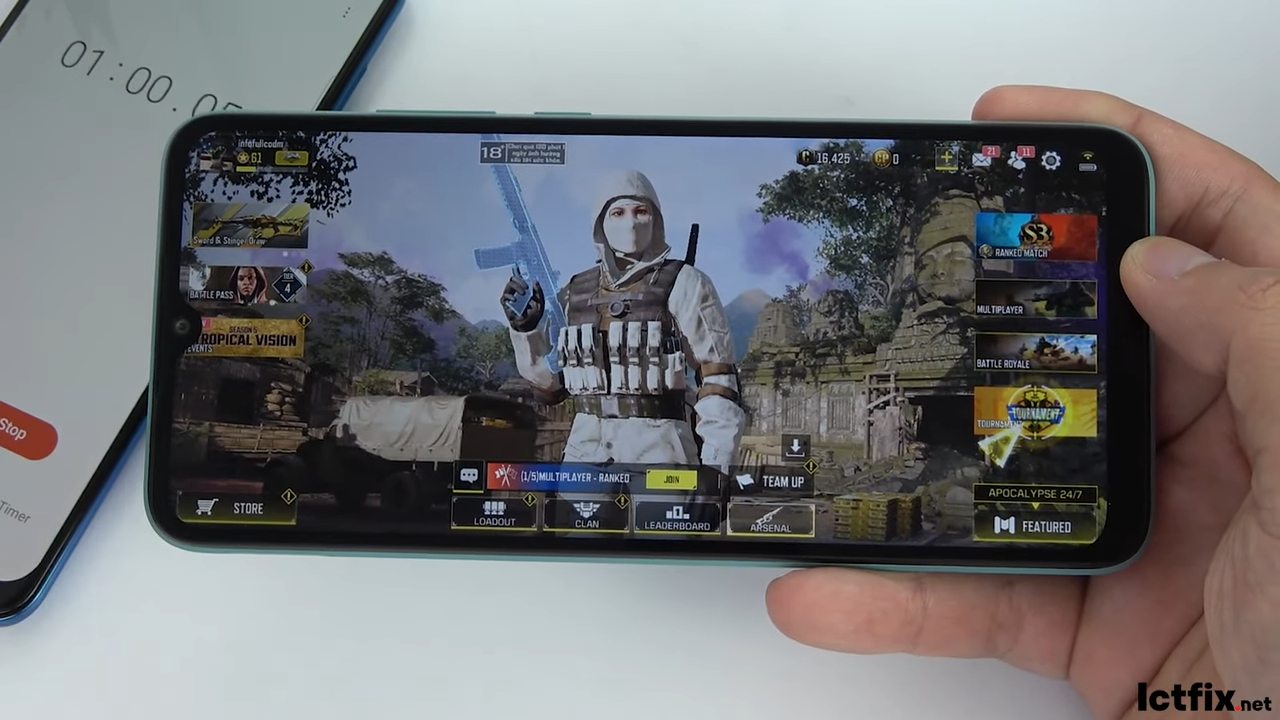 Poco C40 Call of Duty Mobile Gaming test