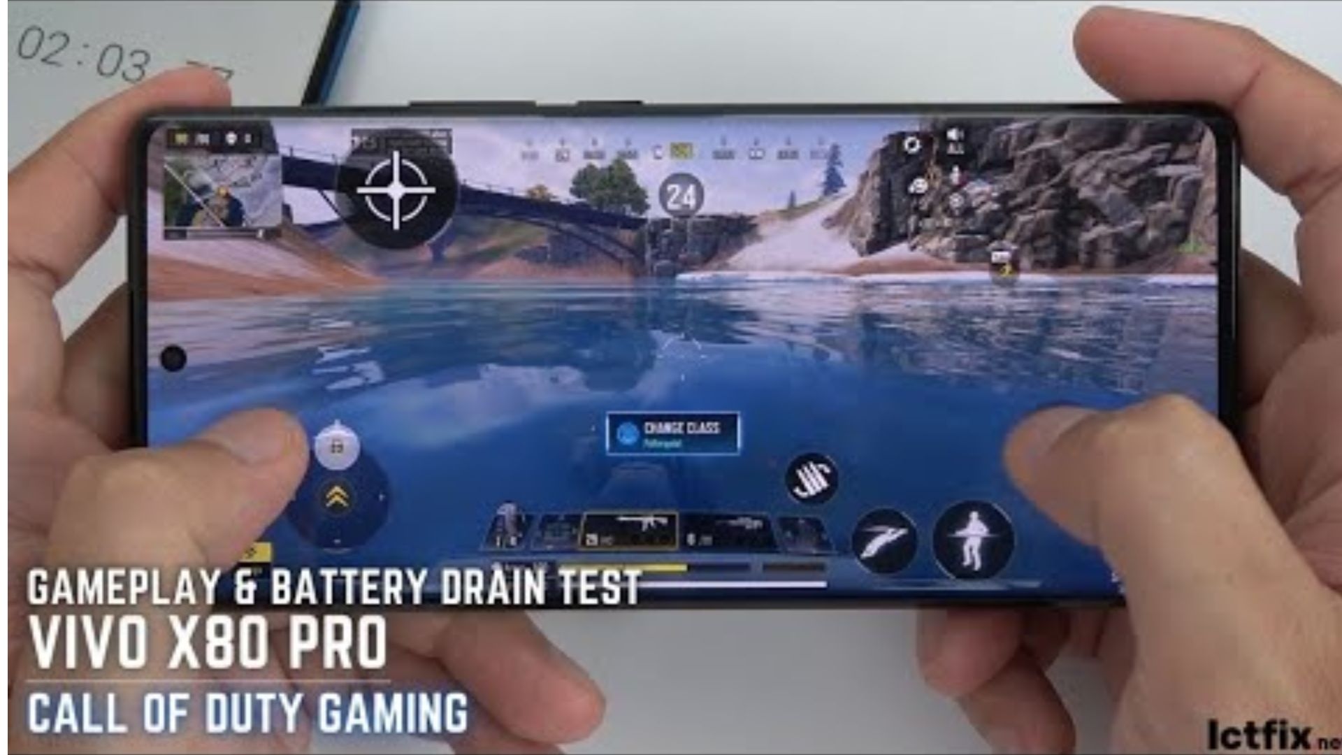 Vivo X80 Pro Call of Duty Mobile Gaming test CODM