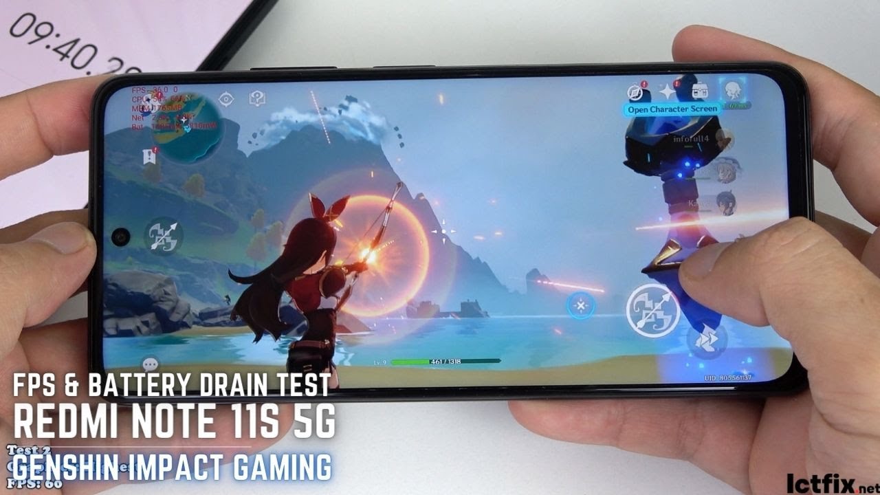 Redmi Note 11s 5g Genshin Impact Gaming Test Dimensity 810 90 Hz Display Ictfix 4524