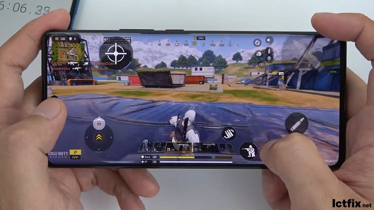 Vivo X80 Pro Call of Duty Mobile Gaming test 