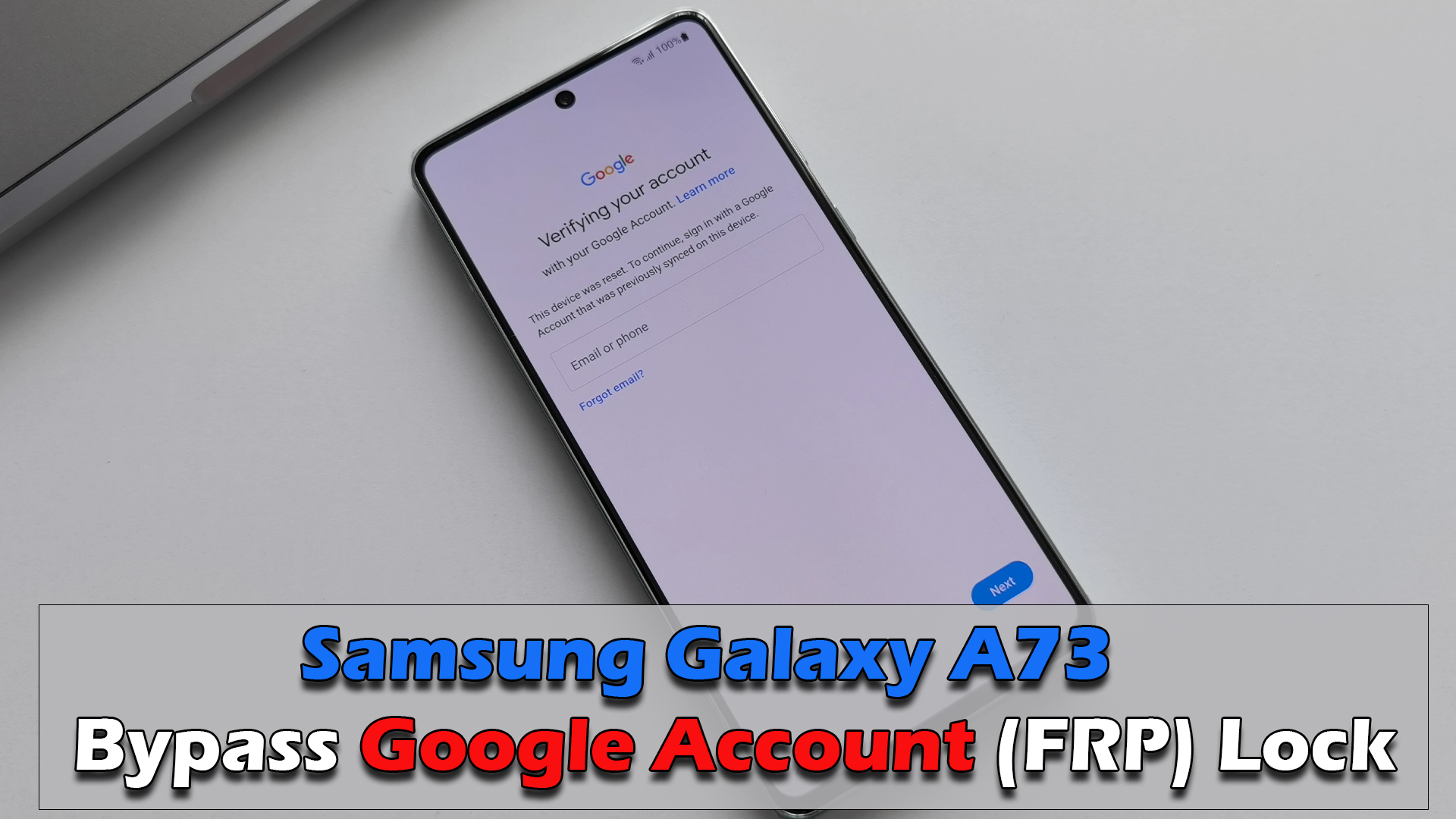 Samsung Galaxy A Bypass Google Account Frp Lock Ictfix