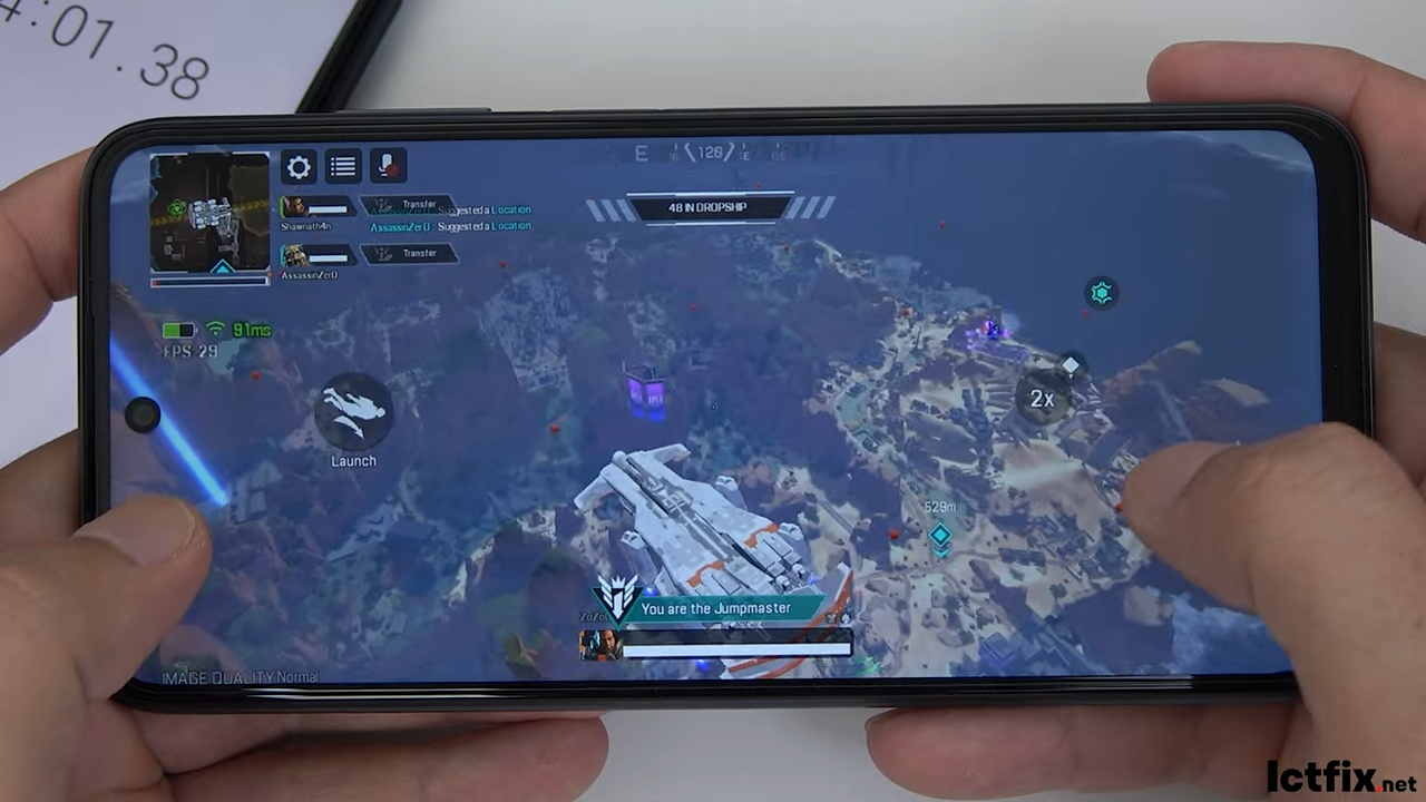 Xiaomi Redmi 10 2022 Apex Legends Mobile Gaming test