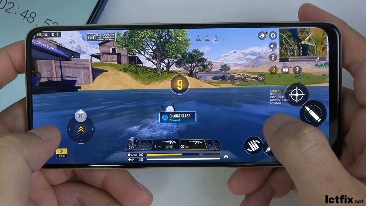 Oppo Reno8 Z 5G Call of Duty Mobile Gaming test 