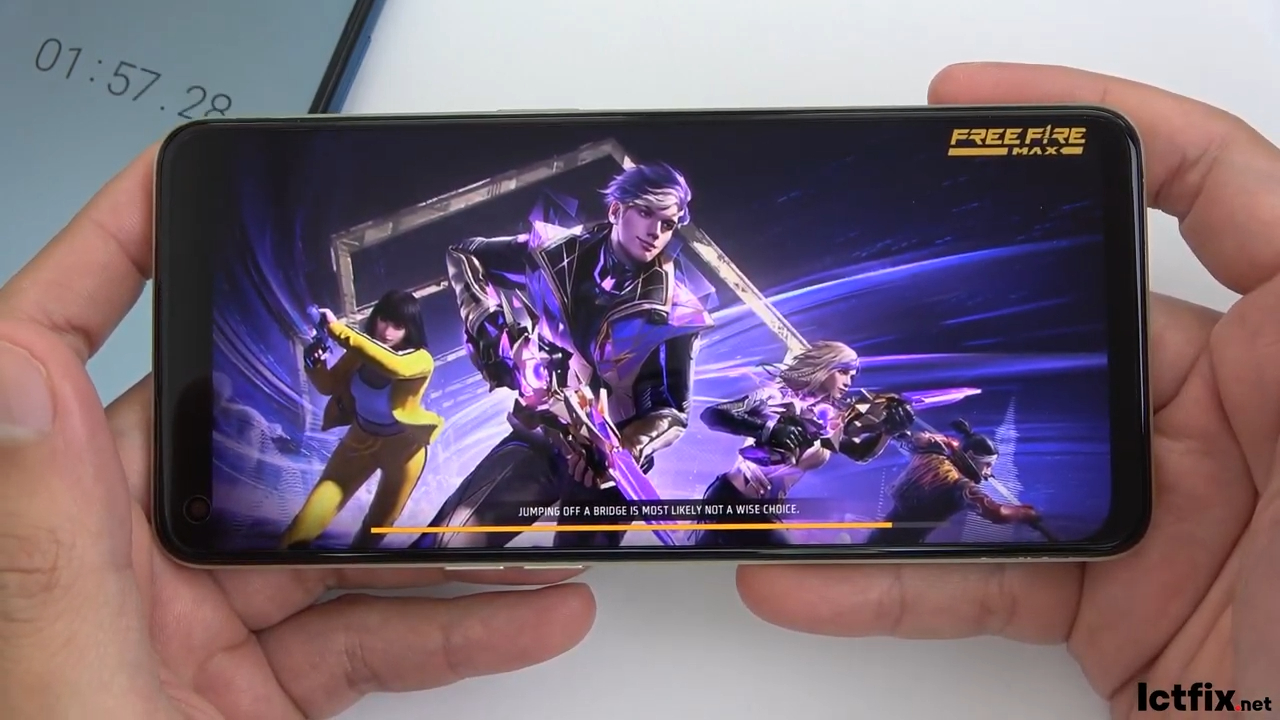 Oppo Reno8 Free Fire Gaming test