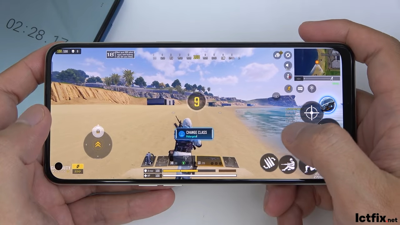 Oppo Reno8 5G Call of Duty Mobile Gaming test 