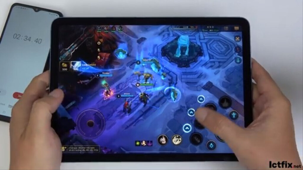 iPad Air 5 League of Legends Mobile Wild Rift Gaming test LOL Mobile ICTfix