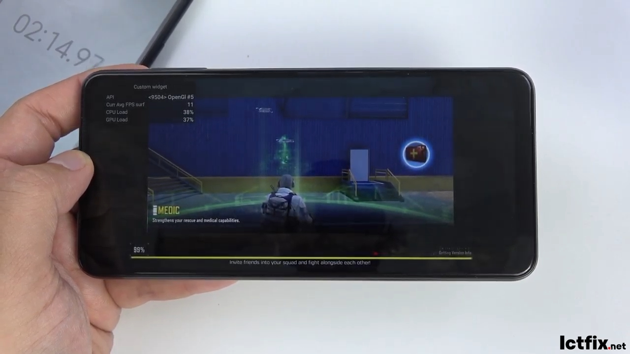 Samsung Galaxy A04s Call of Duty Gaming test