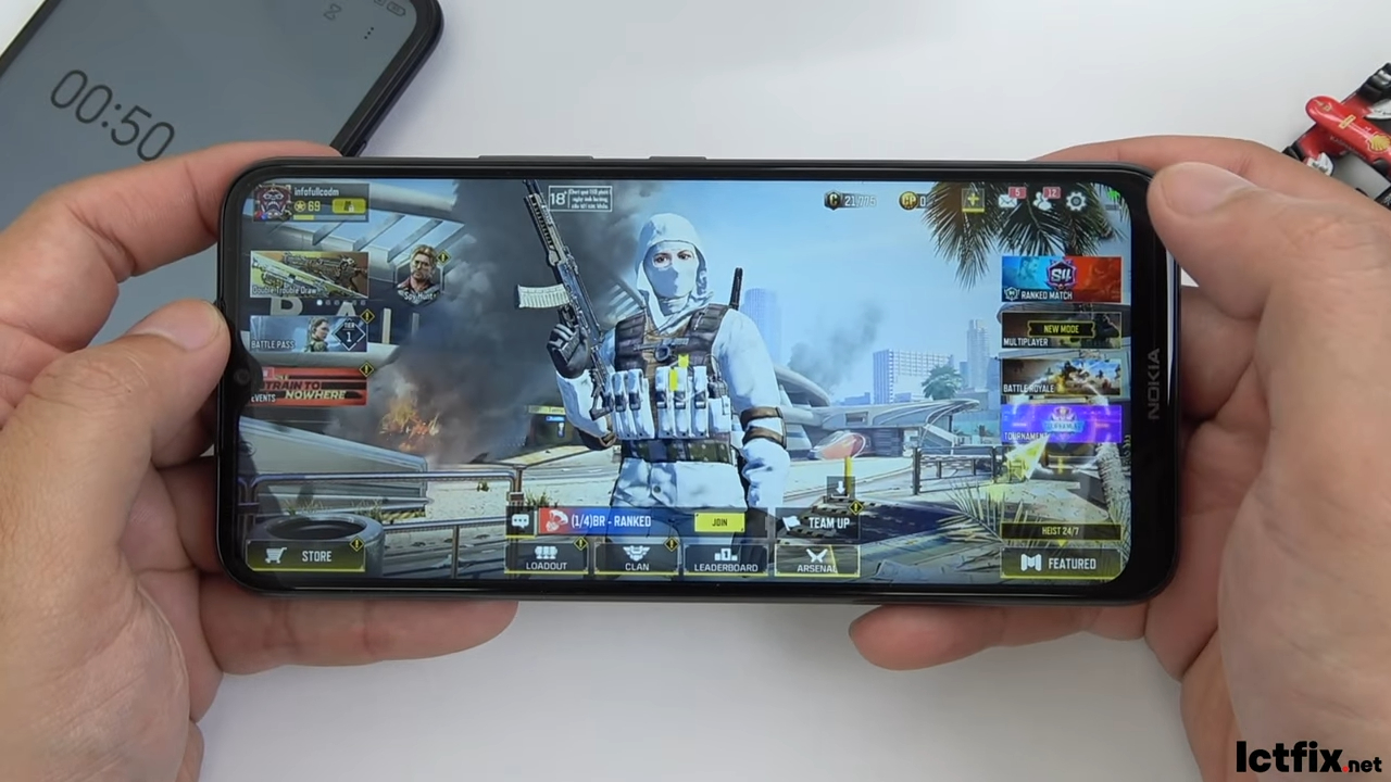 Nokia G11 Plus Call of Duty Mobile Gaming test 