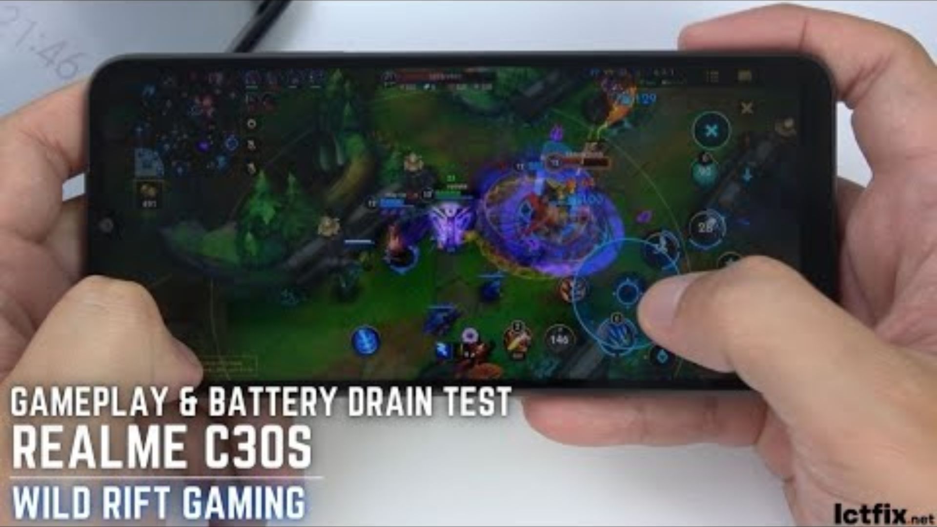 Realme C30s League of Legends Mobile Wild Rift Gaming test | LOL Mobile -  ICTfix