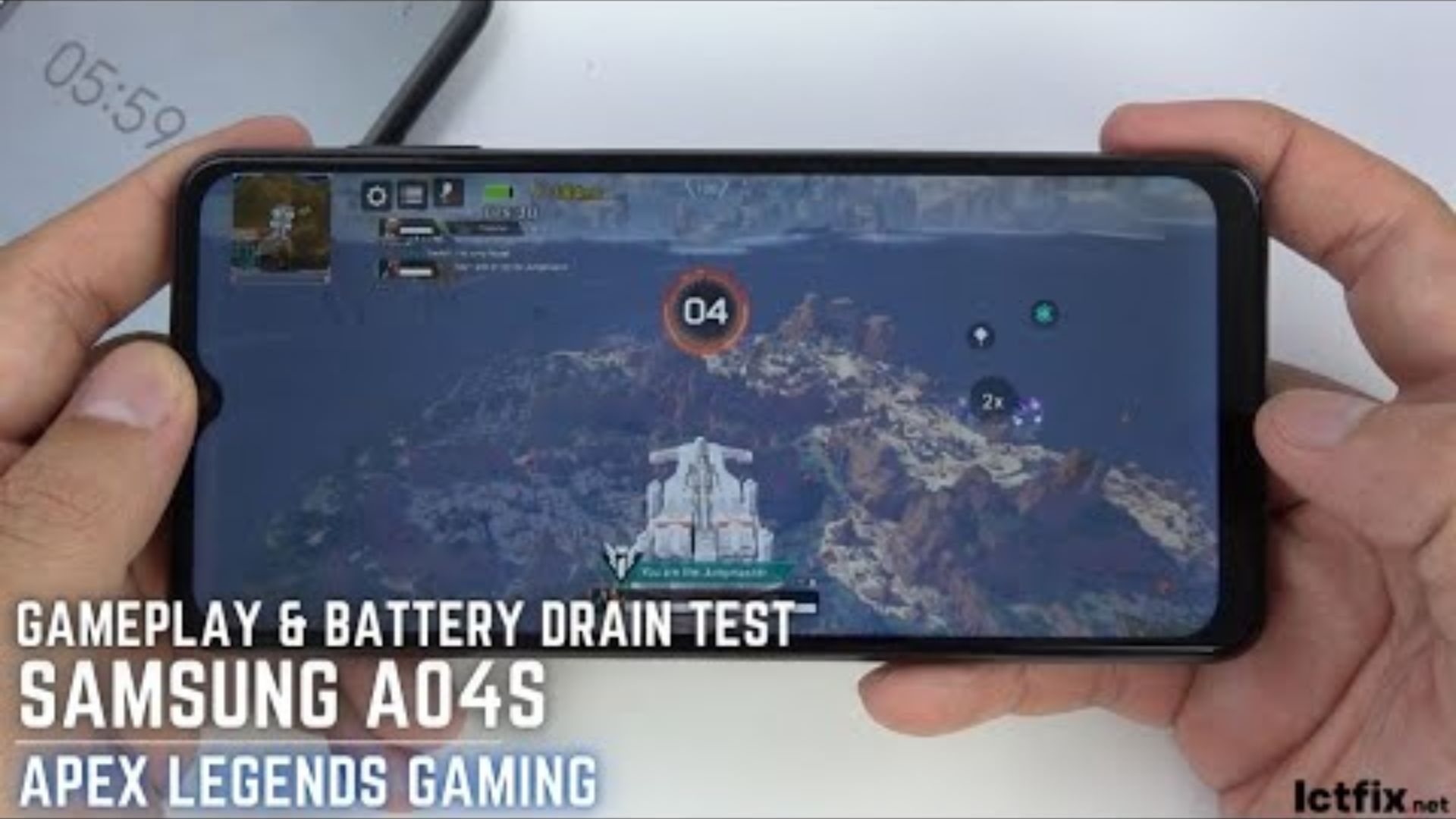 Samsung Galaxy A03 Mobile Legends Gaming test