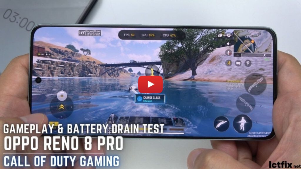 Codm Display Oppo Reno 8 Pro Call of Duty Mobile Gaming test CODM | Dimensity 8100 ...