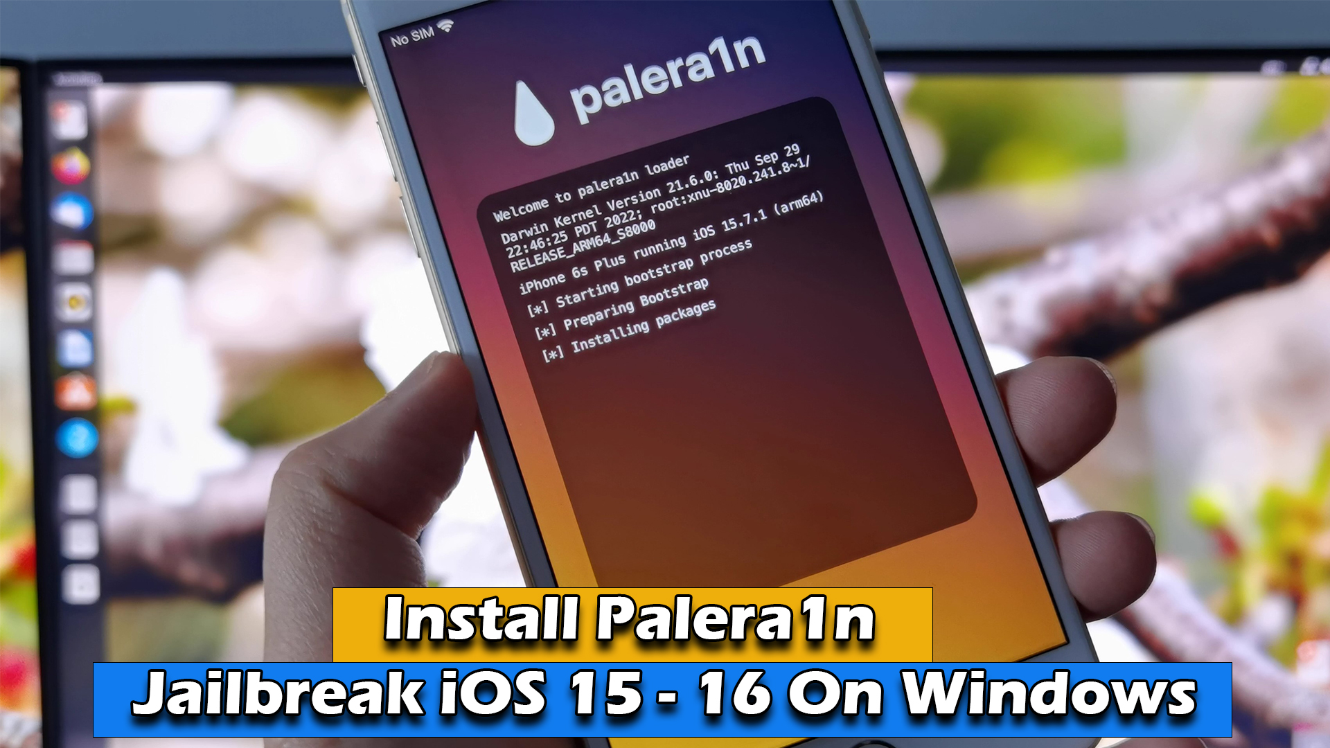 How to Jailbreak iOS 15/16 iPhone on Windows PC[Step-by-step Guide]