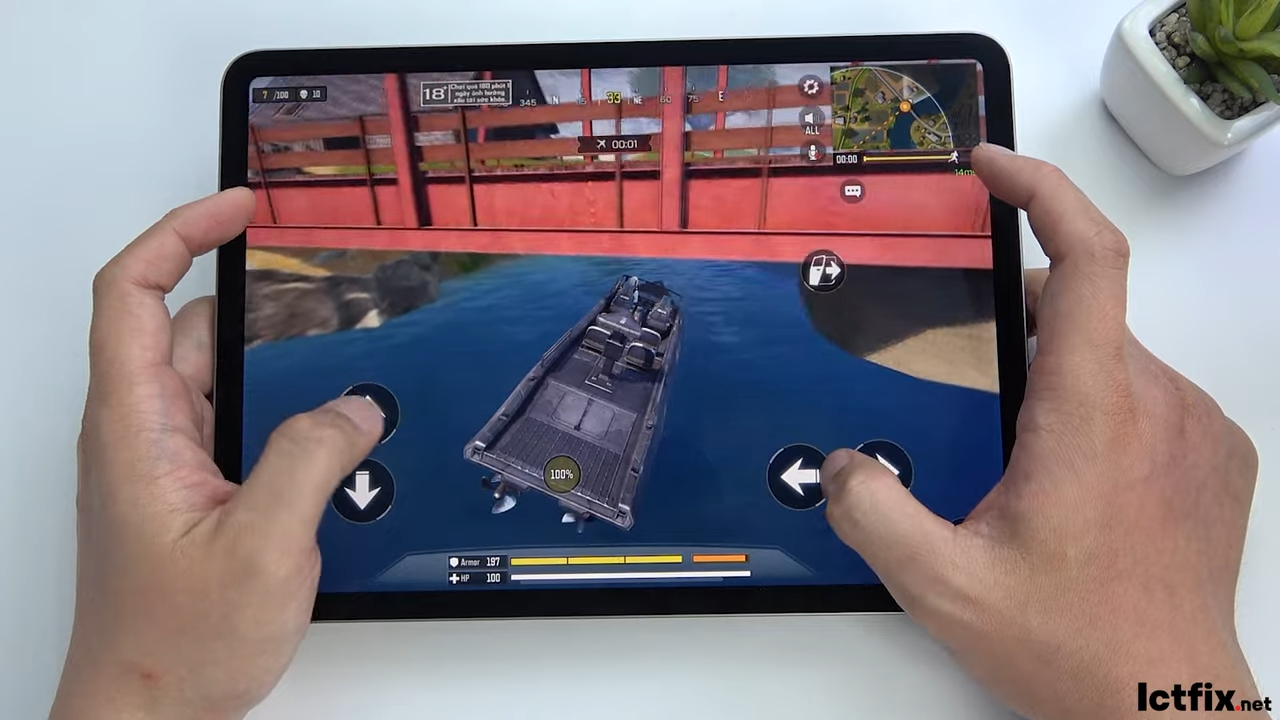 iPad Pro M2 2022 Call of Duty Gaming test