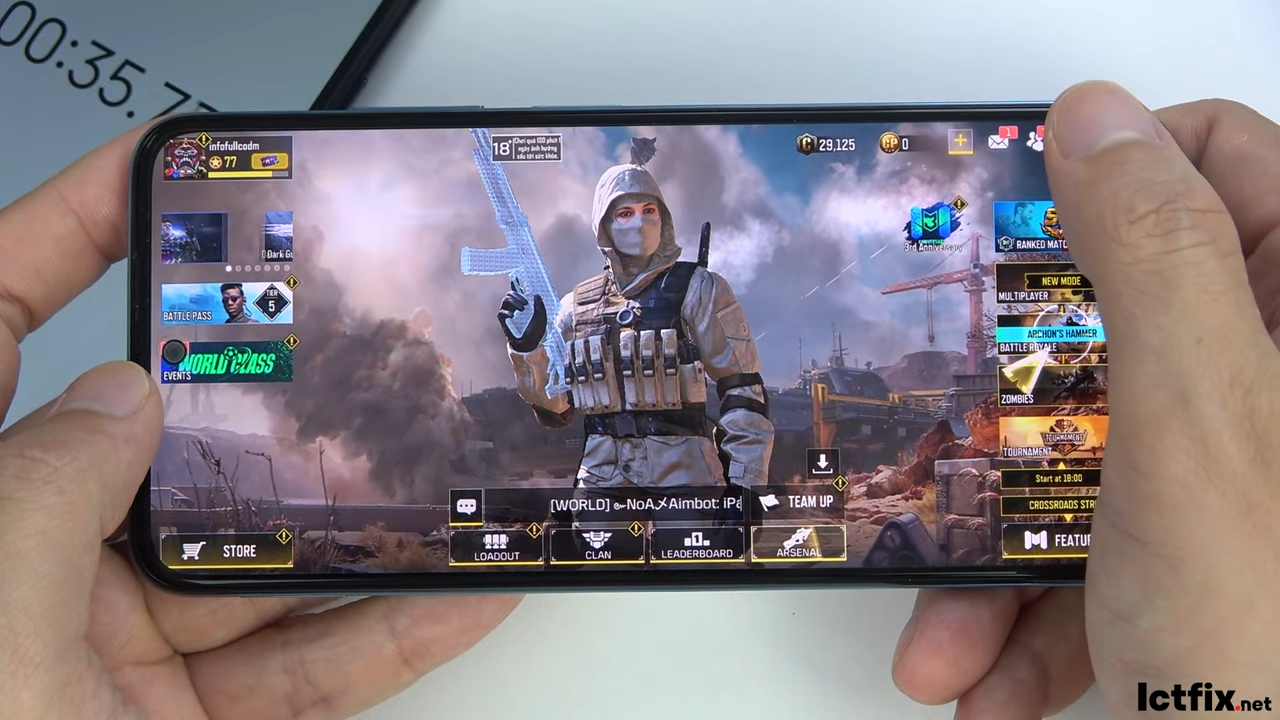 Xiaomi Redmi Note 11 Call of Duty Mobile Gaming test