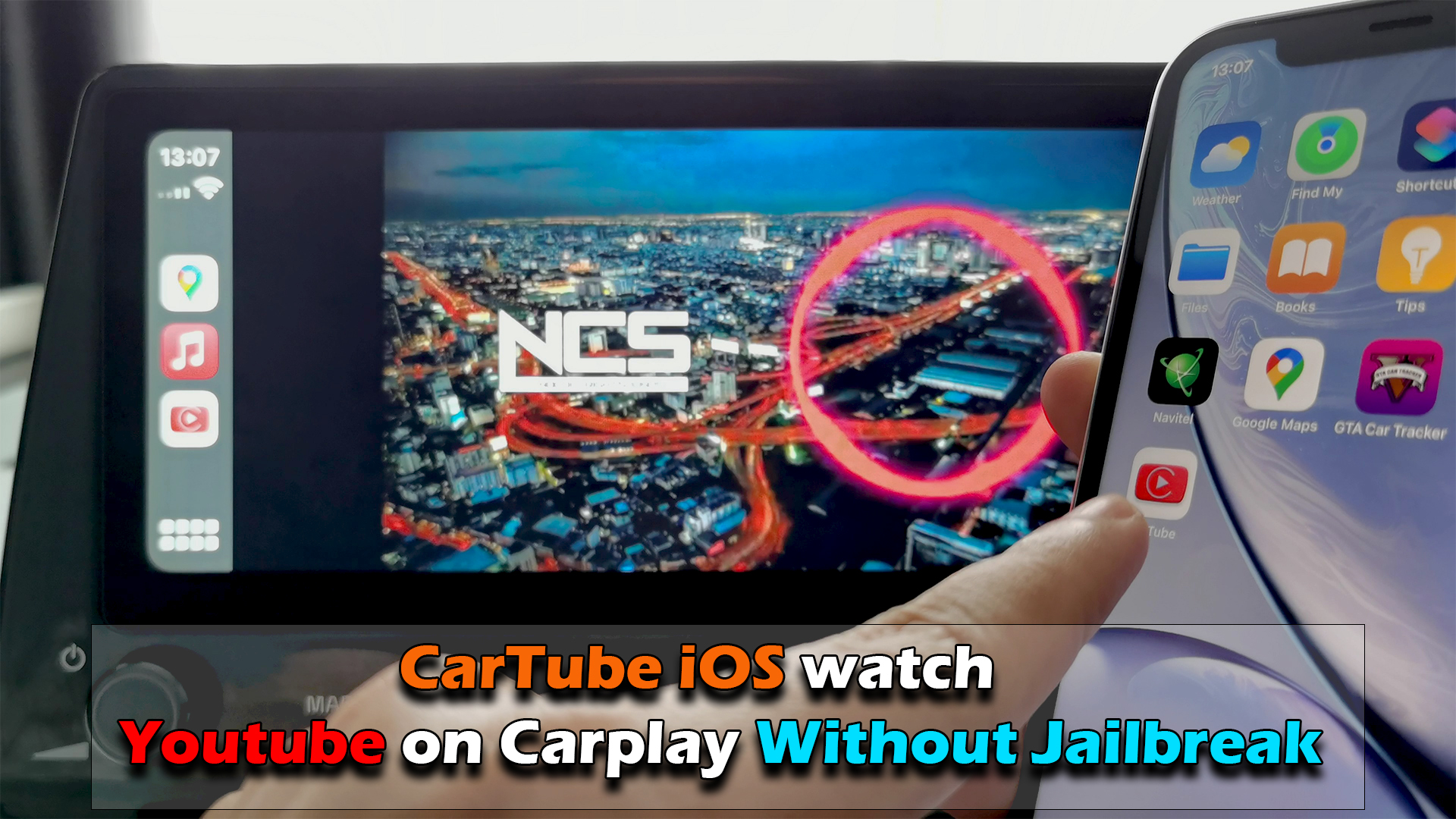 CarTube iOS Watch  on Carplay Without Jailbreak - ICTfix