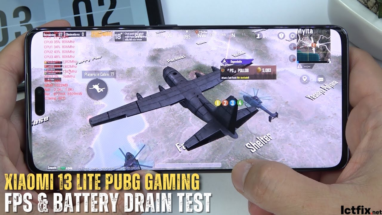 mi 13 lite pubg mobile