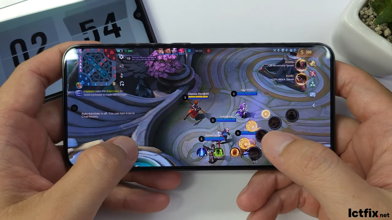Xiaomi 13 Mobile Legends Gaming test 