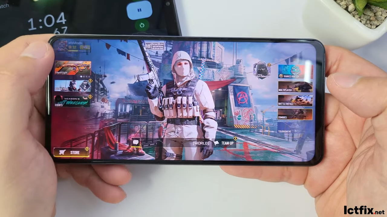 Vivo Y36 Call of Duty Mobile Gaming test 