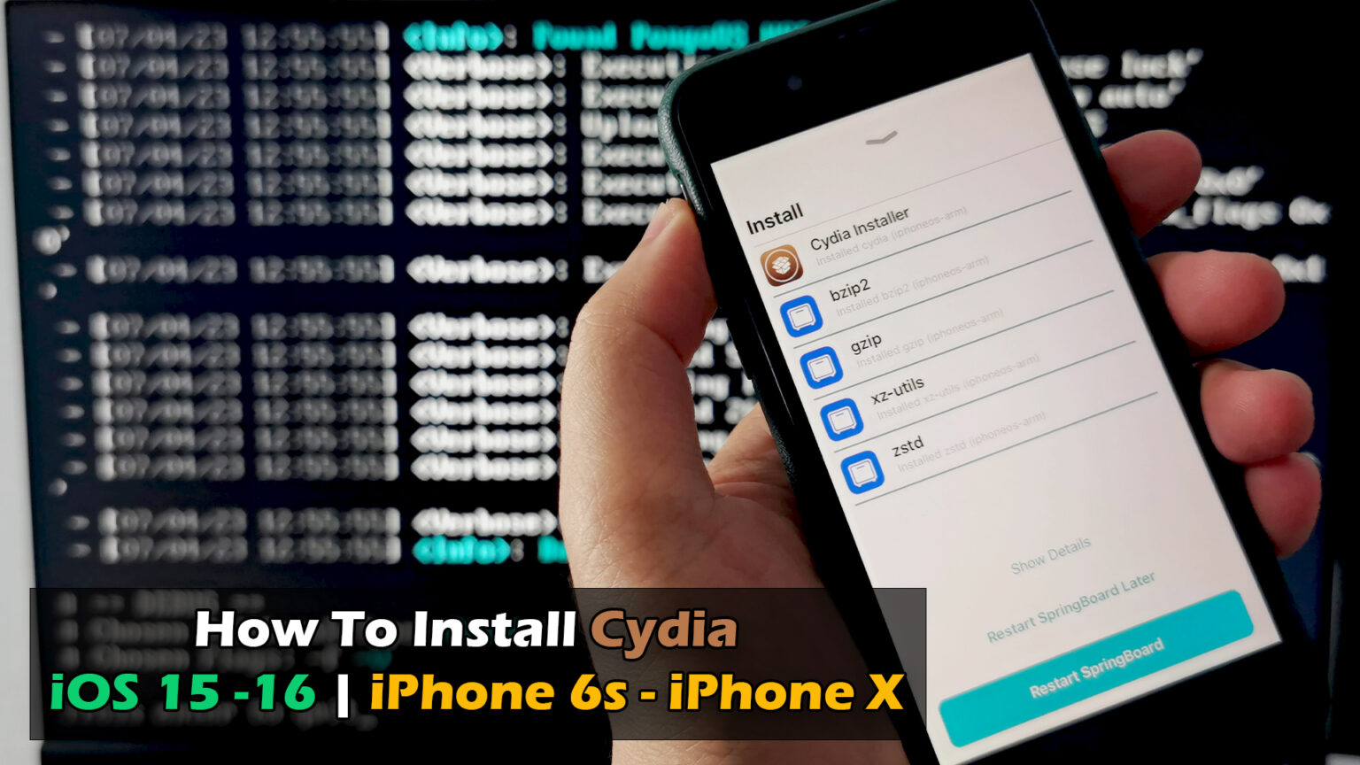 comment installer ios 15 sur un iphone 6