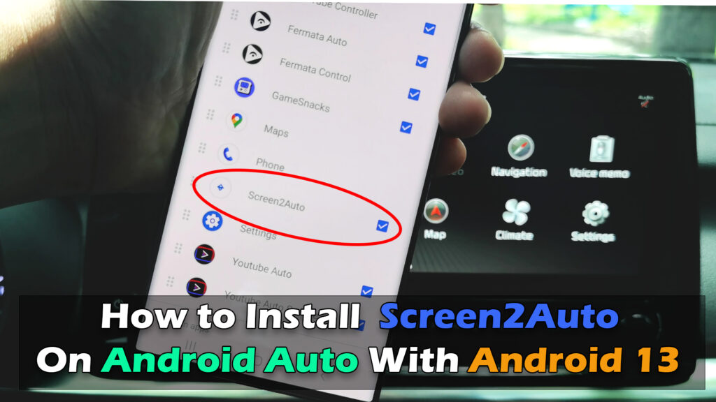 How to Install Screen2Auto Android Auto With Android 13 - ICTfix