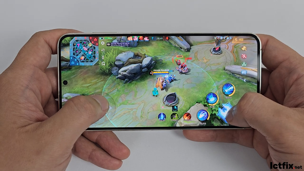 Samsung Galaxy S23 Plus Mobile Legends Gaming test