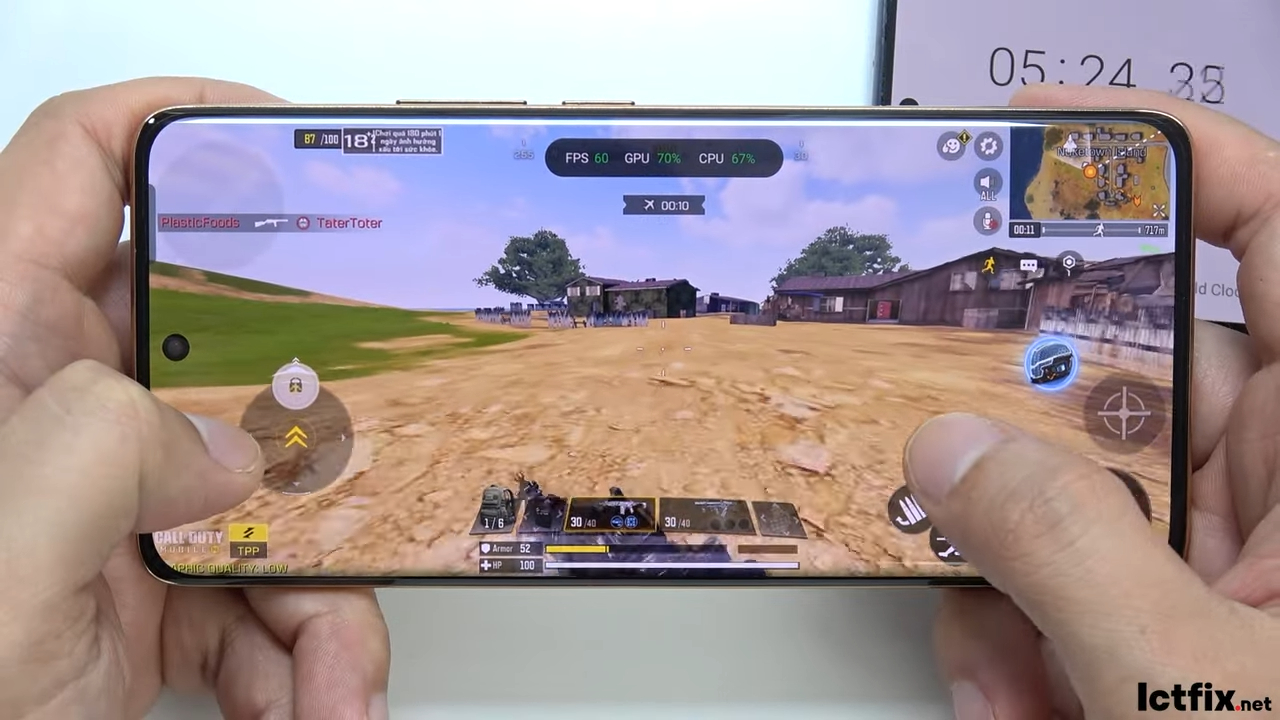 Realme 11 Pro Plus Call of Duty Mobile Gaming test 