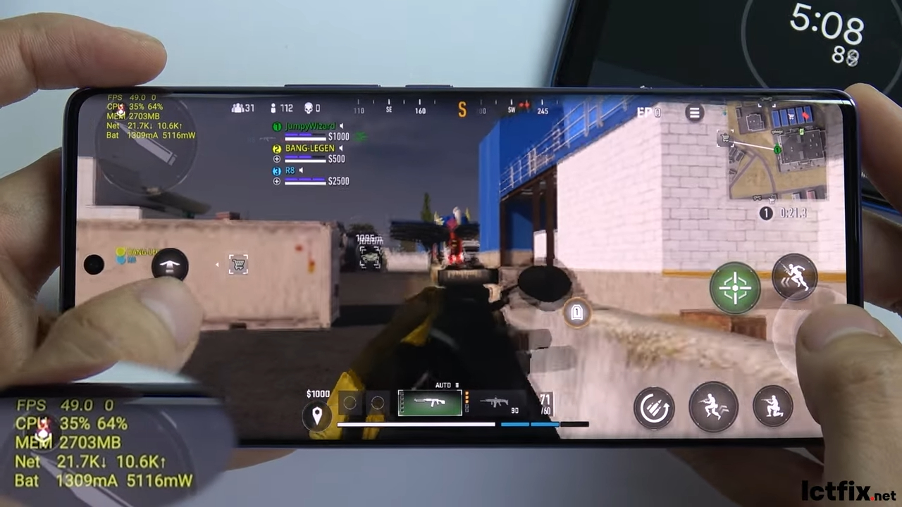 Vivo V29 Call of Duty Warzone Mobile Gaming test
