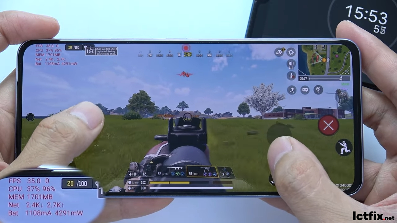 Vivo V29e Call of Duty Mobile Gaming test 