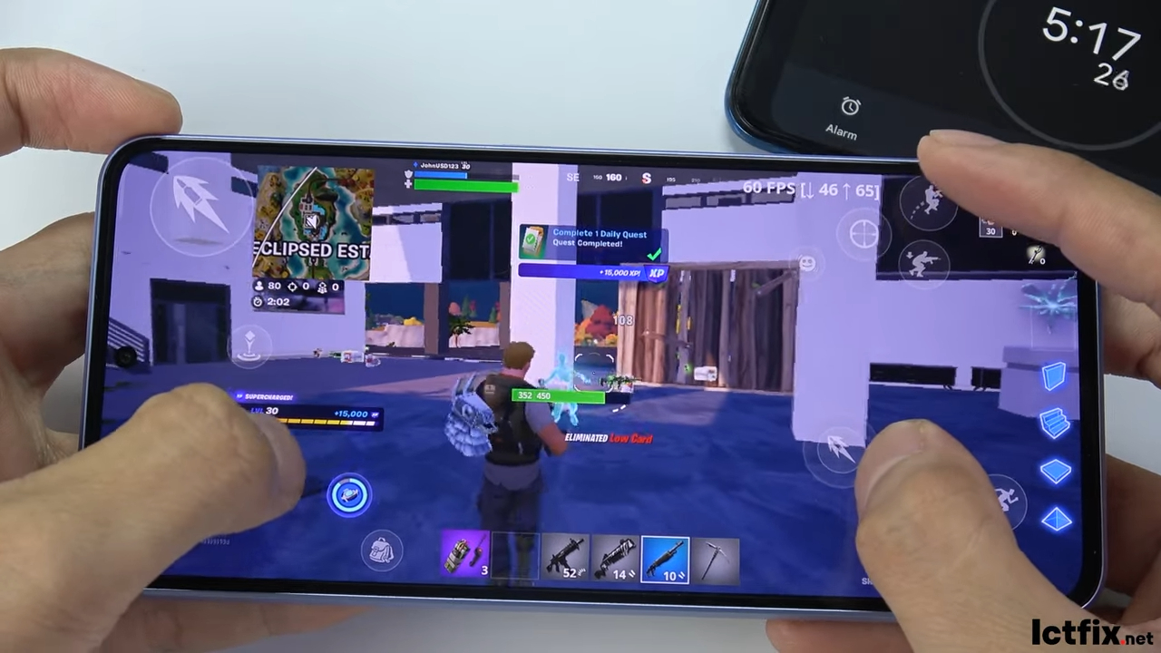 Xiaomi 13T Fortnite Gaming test
