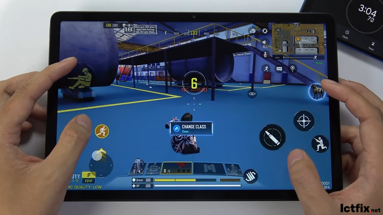 Xiaomi Redmi Pad SE Call of Duty Mobile Gaming test