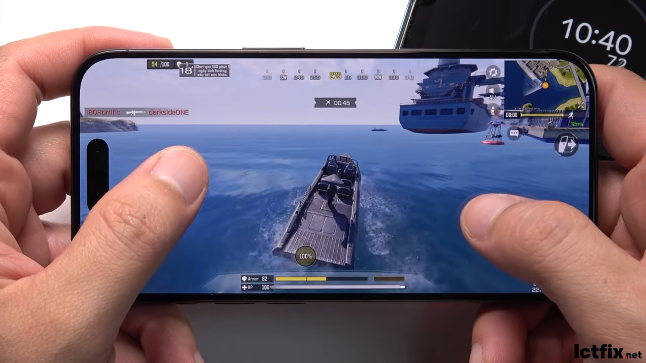 iPhone 15 Pro Call of Duty Mobile Gaming test 